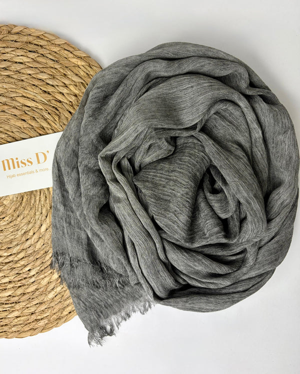 Gray Thai Ruffled