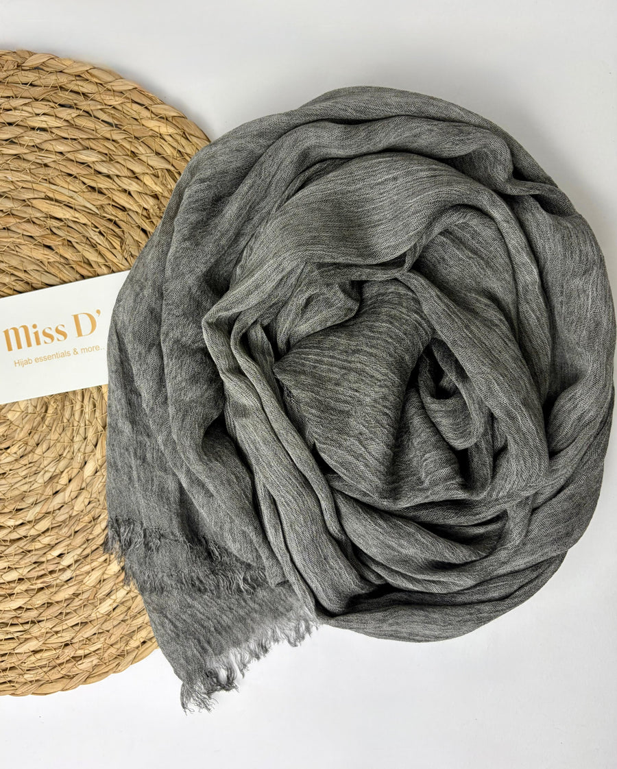 Gray Thai Ruffled