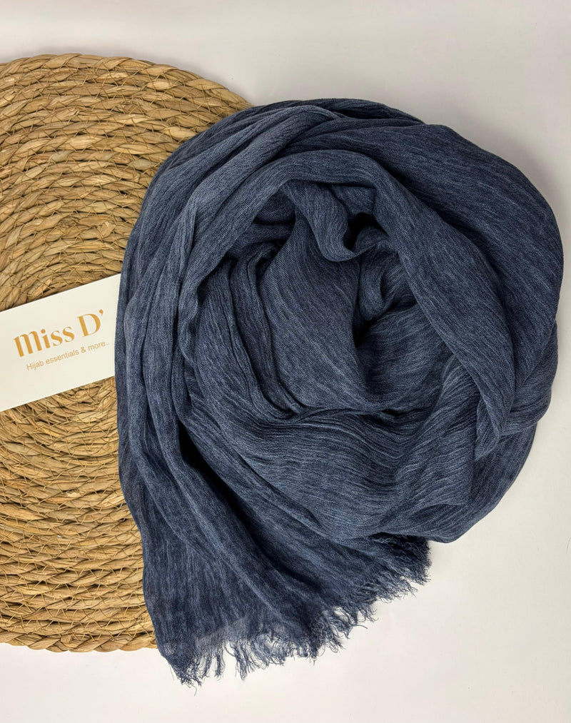 Navy Thai Ruffled