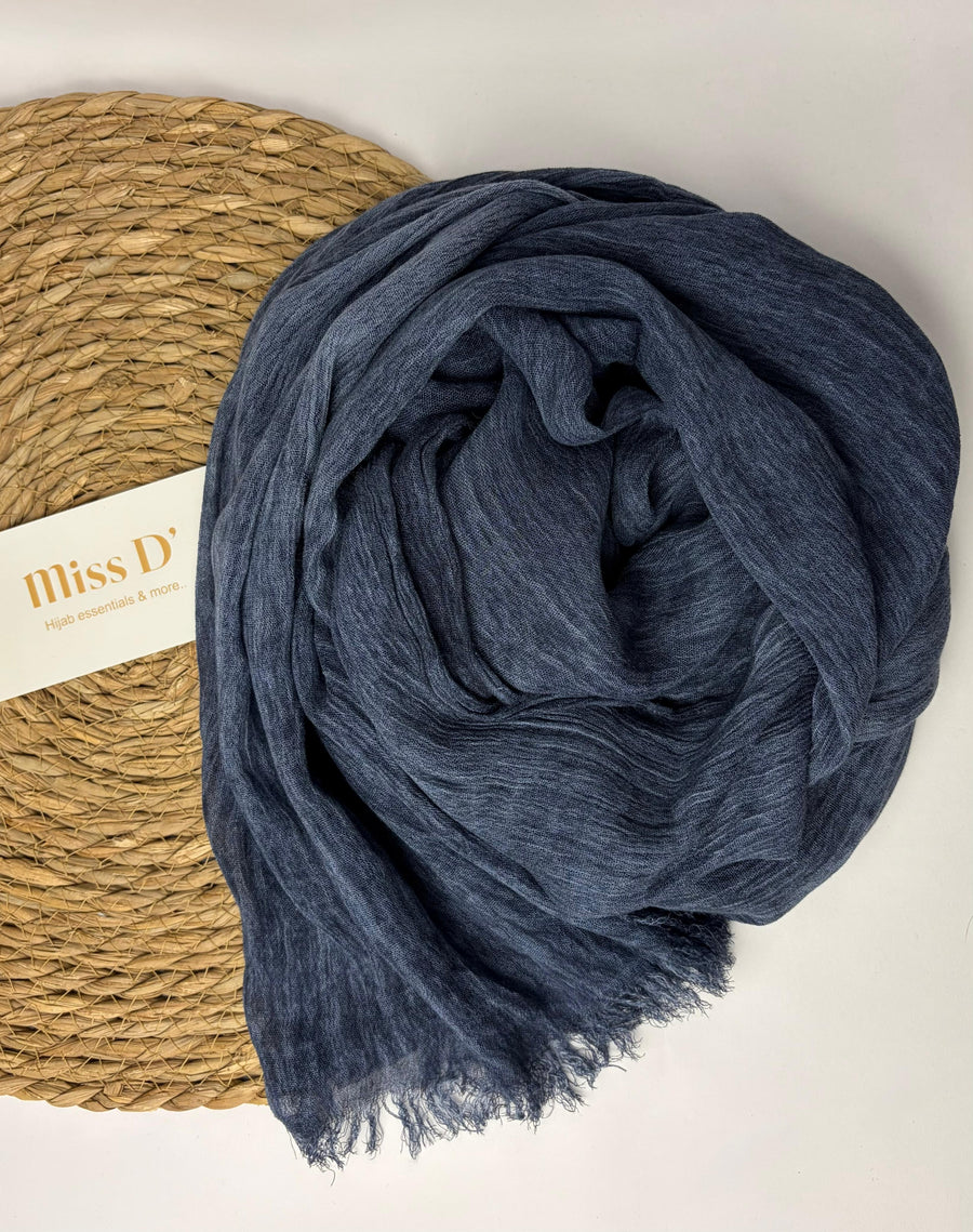 Navy Thai Ruffled