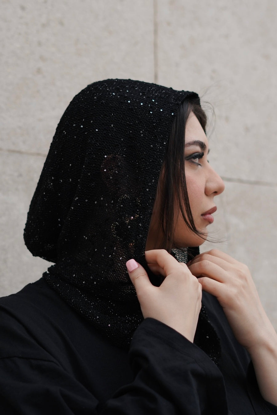 black Star Light Balaclava