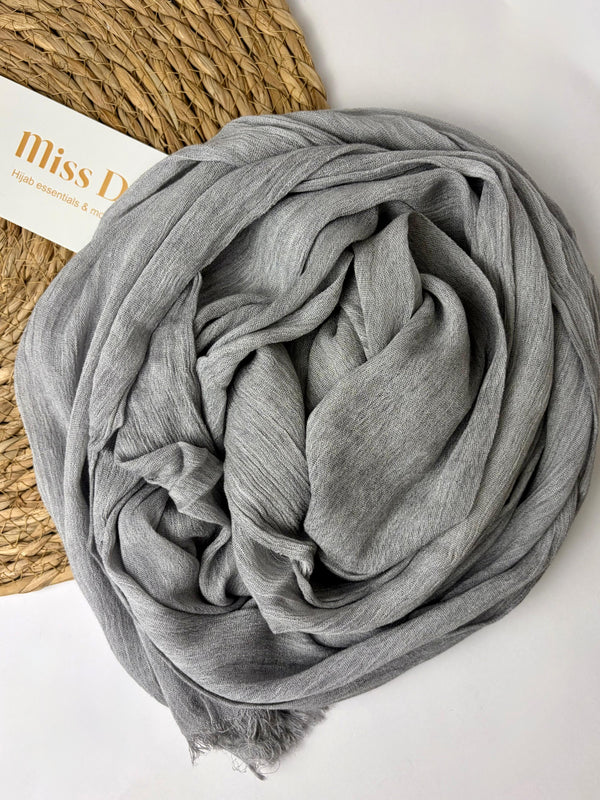 Light Gray Thai Ruffled
