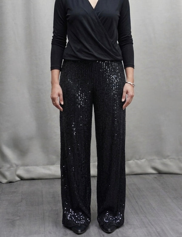 Wide Leg Star Pants