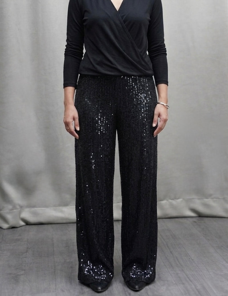 Wide Leg Star Pants